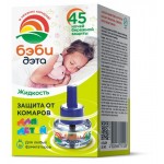Жидкость от летающих насекомых для детей Бэби Дэта 45 ночей, 30 мл (kastd) Жидкость от летающих насекомых для детей Бэби Дэта 45 ночей, 30 мл (kastd)