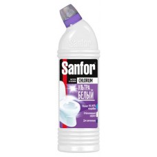 Чистящее средство для ванн и унитазов Sanfor Chlorum с хлором, 750 г (kastd) в магазинах Ашан