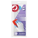 Перчатки хозяйственные АШАН Красная птица из ПВХ M, 1 пара (kastd) Перчатки хозяйственные АШАН Красная птица из ПВХ M, 1 пара (kastd)