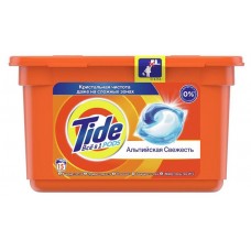 Капсулы для стирки Tide PODs Всё-в-1 Альпийская свежесть, 15 шт (kastd) в магазинах Ашан