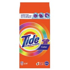 Стиральный порошок Tide Автомат Color, 12 кг 80 стирок (kastd) в магазинах Ашан