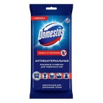 Влажные салфетки Domestos для очищения поверхностей антибактериальные, 30 г (kastd)