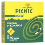 Спирали от комаров Picnic Family, 10 шт (kastd) Спирали от комаров Picnic Family, 10 шт (kastd)