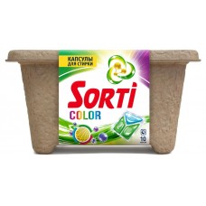 Капсулы для стирки Sorti color, 10 шт (kastd) в магазинах Ашан