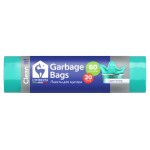 Пакеты для мусора Lomberta с ушками, 60 л, 20 шт (kastd)