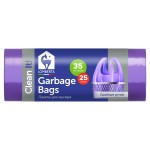 Пакеты для мусора Lomberta с ручками, 35 л, 25 шт (kastd)