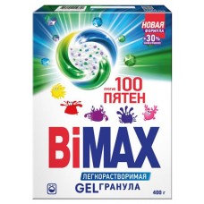 Стиральный порошок BiMax 100 пятен автомат, 400 г (kastd) в магазинах Ашан