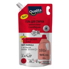 Гель для стирки Qualita для цветного белья дой-пак, 1 л (kastd) в магазинах Ашан