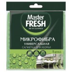 Салфетка для уборки Master Fresh Микрофибра универсальная, 1 шт (kastd)