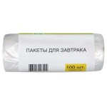 Пакеты для завтрака Каждый день 24 х 31см, 100 шт (kastd) Пакеты для завтрака Каждый день 24 х 31см, 100 шт (kastd)