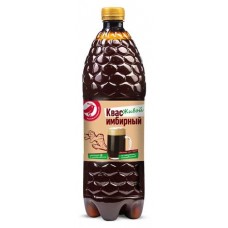 Квас живой АШАН Красная птица Имбирный, 1 л (kastd) в магазинах Ашан