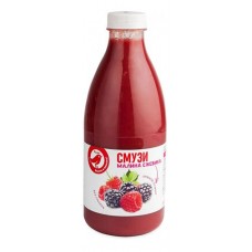 Смузи Малина-Ежевика АШАН Красная птица,1 л (kastd) в магазинах Ашан