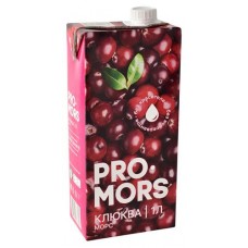 Морс Pro Mors Клюква, 1 л (kastd) в магазинах Ашан