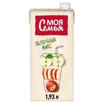 Напиток сокосодержащий Моя Семья Яблочный микс, 1,93 л (kastd)
