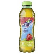 Чай зеленый холодный Nestea клубника-алоэ вера, 500 мл (kastd) в магазинах Ашан