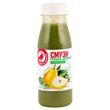 Смузи АШАН Красная птица со вкусом груша шпинат с ароматом мяты, 250 мл (kastd) в магазинах Ашан