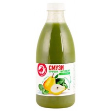 Смузи АШАН Красная птица со вкусом груша шпинат с ароматом мяты, 1 л (kastd) в магазинах Ашан