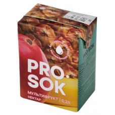 Нектар Pro Sok Мультифруктовый, 200 мл (kastd) в магазинах Ашан