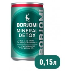 Вода минеральная Borjomi детокс, 150 мл (kastd) в магазинах Ашан