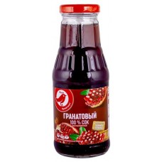 Сок АШАН Красная птица гранатовый востановленный прямого отжима, 310 мл (kastd) в магазинах Ашан