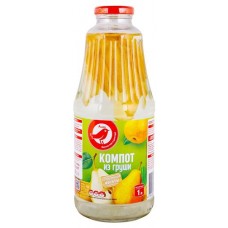 Компот АШАН Красная птица из груши, 1 л (kastd) в магазинах Ашан