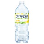 Вода питьевая Сенежская лимон- мята негазированная, 1 л (kastd)