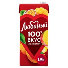 Нектар Любимый Мультифрукт с мякотью, 1,93 л (kastd) в магазинах Ашан