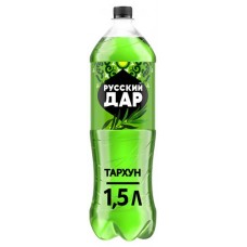 Напиток газированный Русский Дар Тархун, 1,5 л (kastd) в магазинах Ашан
