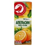 Сок АШАН Красная птица апельсиновый с 3 лет, 200 мл (kastd)