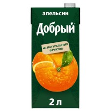 Нектар Добрый Апельсин, 2 л (kastd) в магазинах Ашан