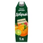 Нектар Добрый Яблоко-Цитрус, 1 л (kastd) Нектар Добрый Яблоко-Цитрус, 1 л (kastd)