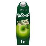 Сок Добрый Яблоко, 1 л (kastd)