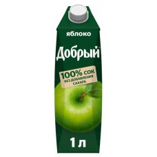 Сок Добрый Яблоко, 1 л (kastd) в магазинах Ашан