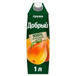 Нектар Добрый Уголки России Груша, 1 л (kastd)