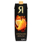 Сок апельсиновый Я с мякотью, 970 мл (kastd)