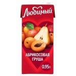 Напиток сокосодержащий Любимый Абрикосовая груша, 950 мл (kastd) Напиток сокосодержащий Любимый Абрикосовая груша, 950 мл (kastd)