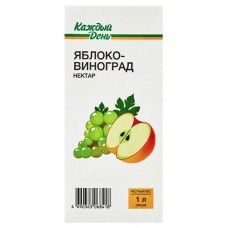 Нектар Каждый День Яблоко Виноград, 1 л (kastd) в магазинах Ашан