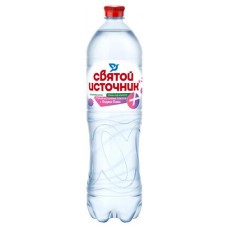 Вода питьевая Святой Источник с газом, 1,5 л (kastd) в магазинах Ашан