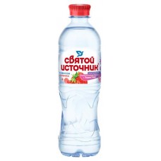 Вода питьевая Святой Источник клубника, 500 мл (kastd) в магазинах Ашан