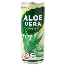 Напиток газированный Lotte Алоэ вера 24% оригинал, 240 мл (kastd) в магазинах Ашан
