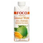 Вода кокосовая FOCO с манго, 330 мл (kastd)