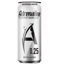 Напиток энергетический Adrenaline Rush Silver Energy Zero Sugar, 250 мл (kastd) в магазинах Ашан