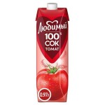 Сок томатный Любимый с мякотью, 970 мл (kastd)
