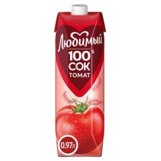 Сок томатный Любимый с мякотью, 970 мл (kastd) в магазинах Ашан