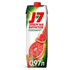 Нектар грейпфрутовый J7 с мякотью, 970 мл (kastd) в магазинах Ашан