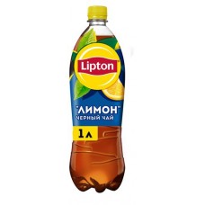 Чай чёрный Lipton Ice Tea лимон, 1 л (kastd) в магазинах Ашан