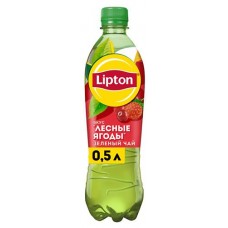 Чай холодный Lipton Земляника и Клюква зеленый, 500 мл (kastd) в магазинах Ашан
