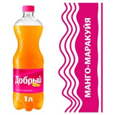 Напиток газированный Добрый Манго-Маракуйя, 1 л (kastd) в магазинах Ашан