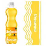 Напиток газированный Добрый Лимонад, 500 мл (kastd) Напиток газированный Добрый Лимонад, 500 мл (kastd)