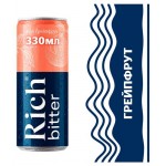 Тоник Rich bitter Грейпфрут, 330 мл (kastd) Тоник Rich bitter Грейпфрут, 330 мл (kastd)